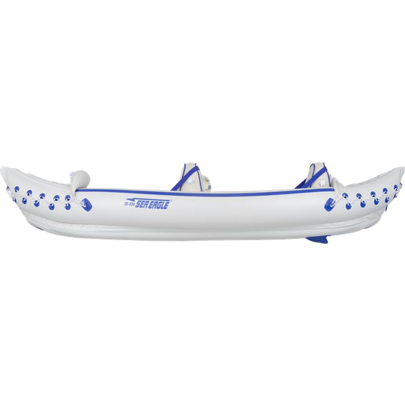 Sea Eagle 330 2 Person Inflatable Sport Kayak Canoe Boat w/ Pump & Oars, 3 of 7