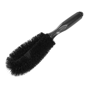 Unique Bargains Black Truck Car Auto Wheel Tire Rim Brush Wash Cleaning Tool 10.6" Long New - 1 of 4