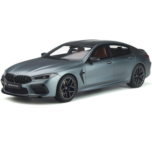 Bmw M8 Gran Coupe Competition Frozen Blue Stone Metallic With Carbon Top 1 18 Model Car By Gt Spirit Target