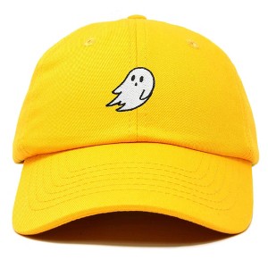 Dalix Ghost Embroidered Mens Womens Cotton Dad Hat Baseball Cap Adjustable - 1 of 4
