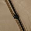 DOMETOUR Outsunny 12' Hexagon Screen House Tent Gazebo with Mesh Walls, Carry Bag, Shaded Interior, Beige - 2 of 4