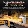 Newair Hardwired 240v Electric Workshop Garage Heater 10,000W Powerful Fan-Forced Rapid Heat for Ceiling, Wall or Counter Mount, 1605 sq. Ft. - 3 of 4