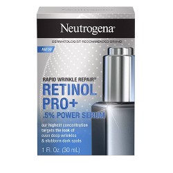 neutrogena deep wrinkle serum retinol percentage