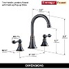 Mixxidea 3 Hole Two Handle Bathroom Faucet - 3 of 3