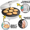 Waffle Wow Sports Waffle Maker- Bakes 7 Themed Pancakes with a Football, Baseball, Basketball, Soccer, Tennis & More- Electric Nonstick Pan Cake Bakes - 2 of 4