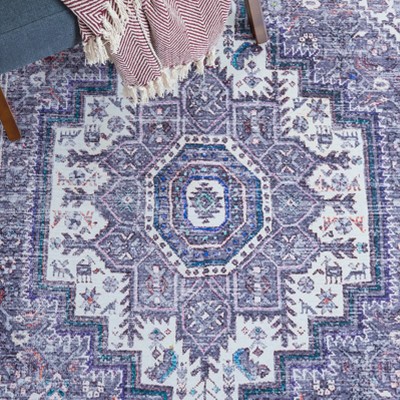 Tucson Essence Beige & Grey 9' x 12' Machine Washable Rug