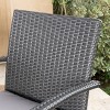 Carter 7pc Wicker Patio Dining Set - Gray - Christopher Knight Home - 4 of 4