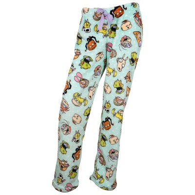 Womens Nickelodeon Rewind Retro Characters Sleep Pants
