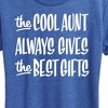Women's - Instant Message - Best Christmas Gifts Cool Aunt Short Sleeve Graphic T-Shirt - 2 of 4