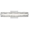 Generation Lighting Cutler 18" High Chrome and Rock Glass LED Sconce - 3 of 3