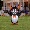 Gemmy Airblown Inflatable Orange and Black Vampire Bat , 3.5 ft Tall, Multi - 2 of 2