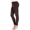 Womens Stretch Ankle Length Leggings - 24seven Comfort Apparel™ - 2 of 4
