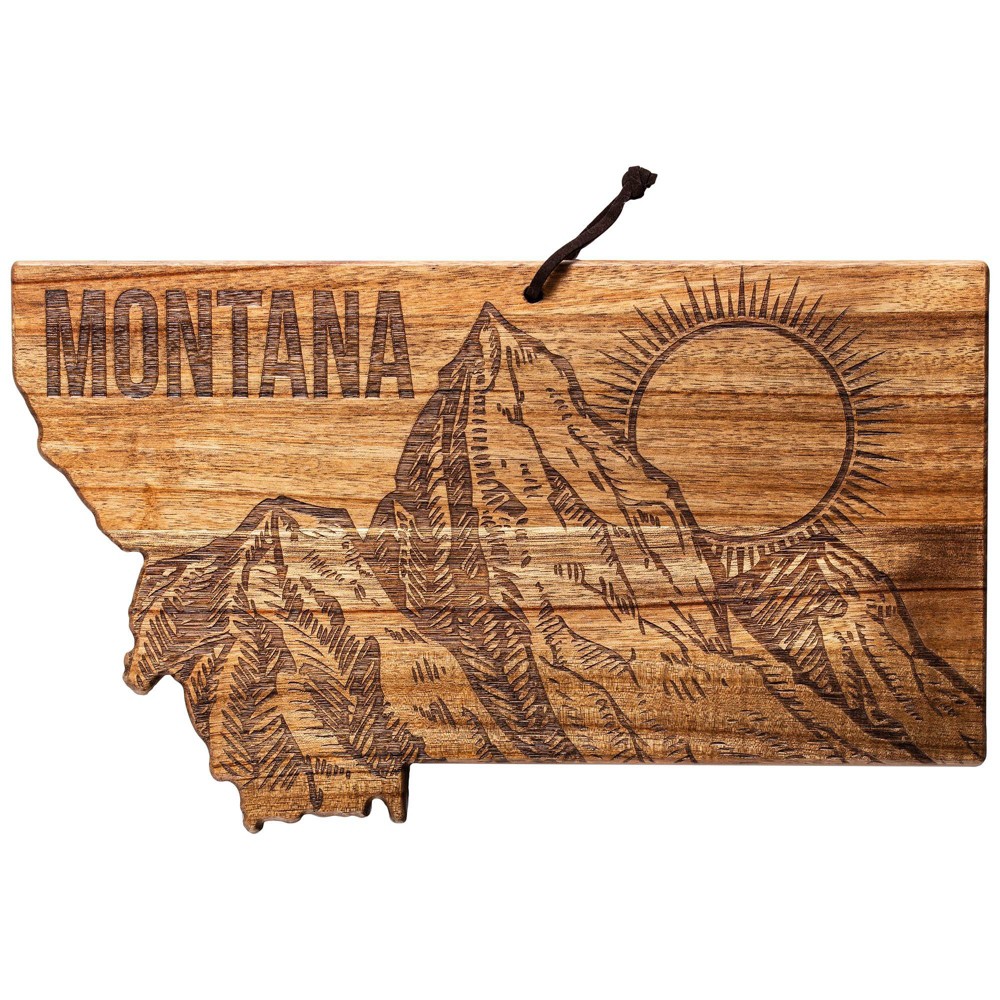 Photos - Chopping Board / Coaster Totally Bamboo Origins Montana Cutting Board Brown