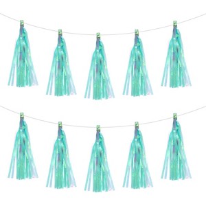 Unique Bargains Garland DIY Decoration Tassel Garland Banner 30 Pcs - 1 of 4