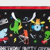 Birthday Vogue Rock Band Gift Bag - Spritz™: Multicolored Animal Pattern, Boys Birthday, 10"x12.75"x5" - 3 of 3