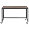 Modway Vivify Computer Office Desk - Gray Walnut - 3 of 4