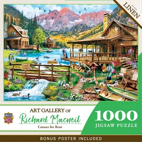 MasterPieces 1000 Piece Jigsaw Puzzle - Gone Fishing - 19.25x26.75