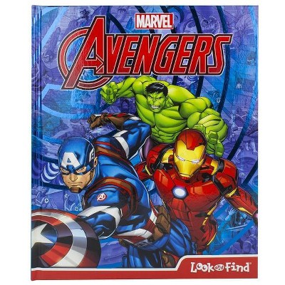 Marvel: Avengers - (Look and Find) by  Editors of Phoenix International Publications (Hardcover)