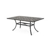 NicBex 67.5" Outdoor Dining Table,Rectangle  Patio Table with Aluminum Frame for 2 to 4 Chairs,Outdoor Furniture,Copper - 2 of 4