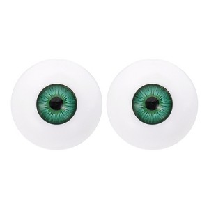 Unique Bargains Realistic DIY Craft Three-Dimensional Acrylic Doll Eyes 1 Pair - 1 of 4