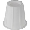 4 Pack Round Bed Risers - Furniture Risers 5 to 6 inches White -  Heavy-Duty Furniture Riser for Table, Couch, Desk, and Chair - HomeItUsa - 4 of 4