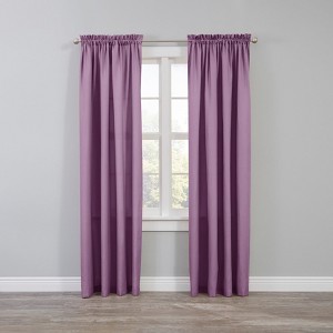 BrylaneHome BH Studio Microfiber Rod-Pocket Panel - 1 of 4