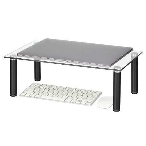 Mdesign Large Flat Platform Riser Shelf For Laptop Computer, Tv