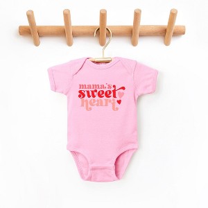 The Juniper Shop Pink Sweet Heart Baby Bodysuit - 1 of 2