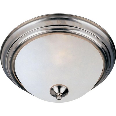 Maxim Lighting Essentials - 583x 1 - Light Flush Mount in  Satin Nickel