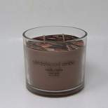 Glass Jar 2-Wick Sandalwood Amber Candle - Room Essentials™