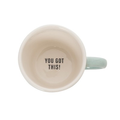 Totalee Gift You Got This! Friendly Reminder Mug Ceramic 9.5 oz