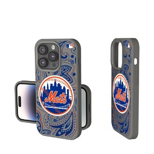 Keyscaper MLB Paisley Soft Touch Cell Phone Case for iPhone 15 Plus - 1 of 4