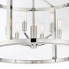 Crystorama Lighting Devon 6 - Light Chandelier in  Polished Nickel - 3 of 4