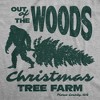 Mens Funny T Shirts Out Of The Woods Christmas Tree Farm Sarcastic Xmas Graphic Tee For Men - Crazy Dog Men's T Shirt - 2 of 4