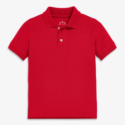 Primary Kids Short Sleeve Pique Polo