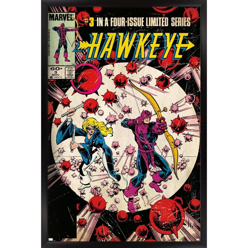 Trends International Marvel Comics - Hawkeye - Cover Art Framed Wall Poster Prints, 1 of 7