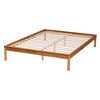 Baxton Studio Efren Mid-Century Modern Honey Oak Finished Wood Bed Frame - image 4 of 4