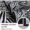 Area Rug for Living Room Washable, Soft Leopard Patchwork Print Large Bedroom Rugs Low Pile Non-Slip Carpet Rugs for Dining Room - 3 of 4