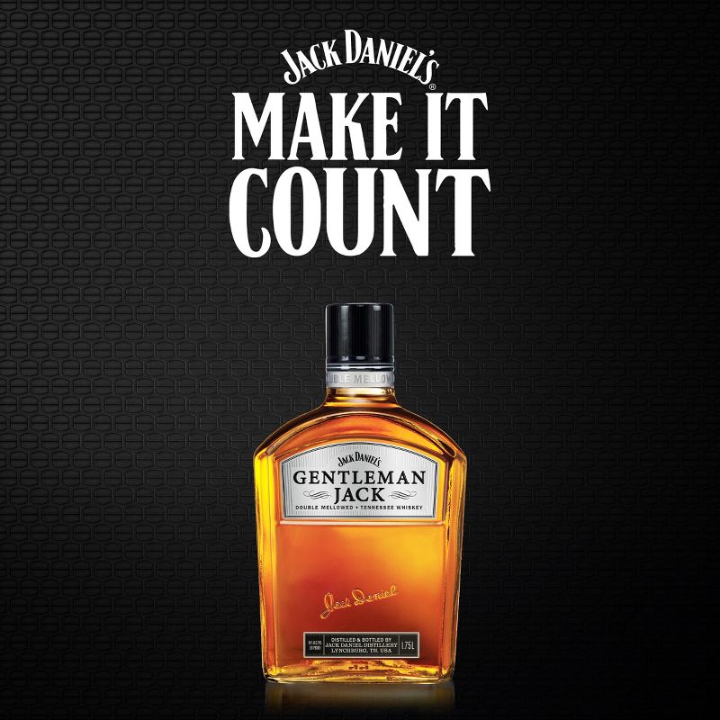 Jack Daniel&#39;s Gentleman Jack Tennessee Whiskey - 1.75L Bottle, 5 of 7