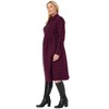 Woman Within Plus Size Plaid Flannel A-Line Shirtdress - 4 of 4
