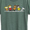 Women's - Peanuts - Snoopy and Friends Ice Skating Short Sleeve Graphic T-Shirt - 2 of 4