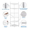 NicBex 6 Tier Corner Wire Storage Shelves,Adjustable Metal Heavy Duty Free Standing Corner Storage Rack for Bathroom,Living Room,Kitchen - 3 of 4