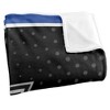 University Of North Carolina Asheville Logo Dots Silky 50x60 Blanket, 1 Sided - 3 of 4