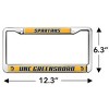 UNC Greensboro Spartans Logo Full Size Standard License Plate Metal Frame - 4 of 4