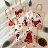 Wrapables 12pc Christmas Kraft Gift Bags with Tissue Paper - 4 of 4