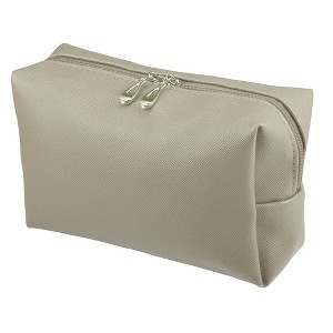 Unique Bargains Women Travel Cosmetic Bag Waterproof PU Leather Case Makeup Bag 1 Pc - 1 of 4