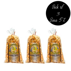Gold Dust Kettle Corn 2 oz Cheddar Cheese Popcorn - Pack of 3 - 1 of 4
