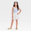 Girls' Smocked Drop Waist Tiered Floral Skirt - art class™ - 3 of 3