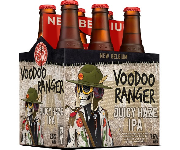 New Belgium Voodoo Ranger Juicy Haze IPA - 6pk / 12 fl oz Bottles