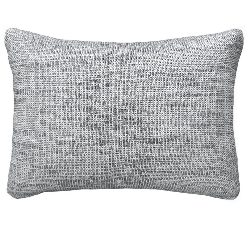 Seaside Smooth Grey Indoor Outdoor Pillow, 2 of 12